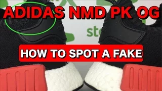 REAL VS FAKE NMD PK OG | How To Spot Fake/Replica NMD's