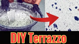 Make terrazzo yourself like a pro - here's how!