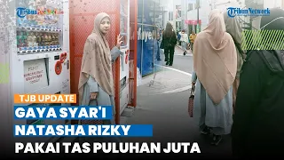 Liburan ke Jepang, Gaya Syar'i Natasha Rizky Jadi Sorotan, Tenteng Tas Mewah Harga Puluhan Juta