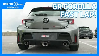 2023 Toyota GR Corolla: Fast Lap Around Track! (Exhaust Noise)