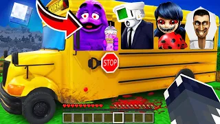 NE JAMAIS MONTER DANS CE BUS À 3H00 DU MATIN SUR MINECRAFT ! Grimace Shake, Skibidi Cameraman, etc