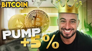 BITCOIN : ENFIN UN PUMP DE +5% !