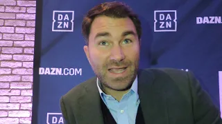 EDDIE HEARN: NO SLAVE TRADE, JOSHUA, MILLER, CANELO, JACOBS, GGG, DAZN