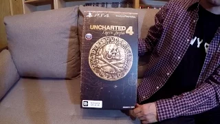 Uncharted 4 распаковка издания "Либерталия"