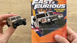 2023 Hot Wheels HW Decades of Fast Fast & Furious Hummer H1 GBW98