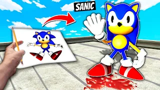 Do Not Draw SANIC In GMOD... (Sonic, Mecha Sonic, Sanic)