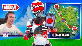 Fortnite added a NEW *Fast Travel*