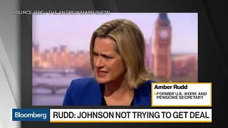 Rudd Quits Boris Johnson’s Cabinet With Attack on Brexit Strategy
