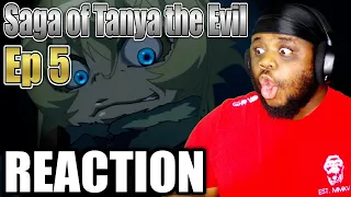 TANYA IS A BRUTAL TRAINER! | Saga of Tanya the Evil Anime Episode 5 REACTION