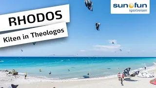 Kiten auf Rhodos | Surf & Kite Theologos | LOGOS Beach Village