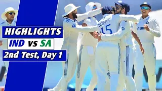 India vs South Africa 2nd Test Day 1 Highlights 2023 | IND vs SA 2nd Test Day 1 Full Highlights 2023