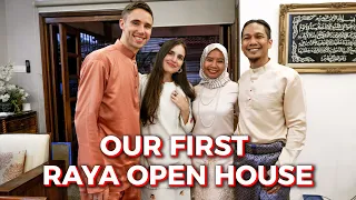 Our First Hari Raya Open House 🇲🇾 | Kuala Lumpur, Malaysia Vlog 2023 (Eid in Malaysia)