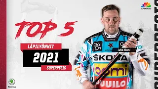 Top 5 läpilyönnit kaudella 2021