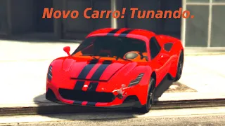 NOVO CARRO CORSITA! Tunando. GTA online.