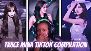 I PICKED THE SHORTEST VIDEO! | TWICE MINA BEST TIKTOK EDITS MINA TIKTOK REACTION #TWICETUESDAY