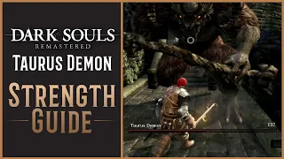 Taurus Demon | Strength Warrior - Sword and Shield | Dark Souls Class Guides