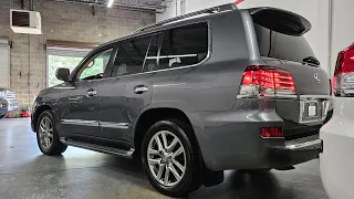 LX570 New Inventory walk around and drive