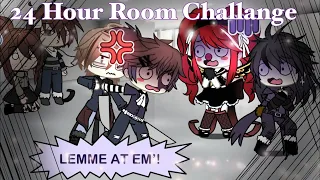 24 Hour Room Challange Ft. Afton Family + Henry ||New AU||