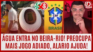 INTER: 🚨⚠️ MAIS JOGO PRA ADIAR, TREINO CANCELADO E ÁGUA INVADE O BEIRA-RIO | ALARIO AJUDANDO VÍTIMAS