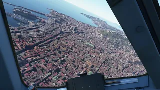 Flight Simulator 2020 - Naples (A320, cockpit)