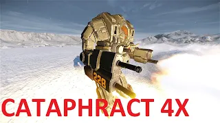 Cataphract CTF-4X. Forgotten battlemech. MechWarrior Online (MWO).