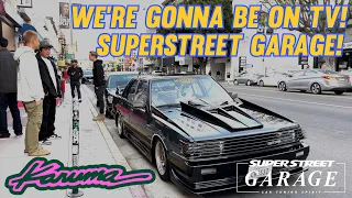 We're Gonna Be On TV! SuperStreet Garage!