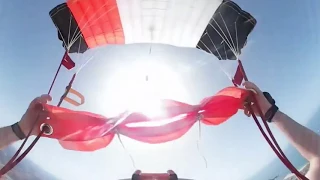 VR 360 complete Skydive with landing