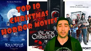 Top 10 Christmas Horror Movies Ranking (Spoiler Free) Dino Reacts