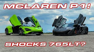 My friend bought a McLaren P1 and it's CRAZY FAST!