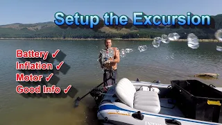 Setting Up an Intex Excursion - Minn Kota Trolling Motor