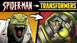 What if SPIDER-MAN VILLAINS Were TRANSFORMERS?! (Stories & Speedpaint)