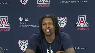 Arizona Basketball Press Conference - Caleb Love Named Pac-12 Player of the Year