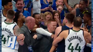 Tempers Flare Between Mavericks & Jazz - Game 5 - HEATED MOMENT 🔥