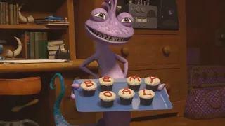 Monsters University but it's just Randall