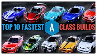 TOP 10 NEW FASTEST "A" CLASS CARS & BUILDS | META CARS IN NFS UNBOUND