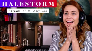 Halestorm "Break In" ft. Amy Lee REACTION & ANALYSIS by Vocal Coach / Opera Singer