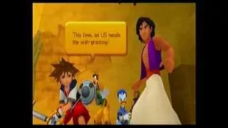 Kingdom Hearts -HD 1.5 ReMIX- KH Re:CoM - Walkthrough - Part 13 - Saving Jasmine from the Heartless