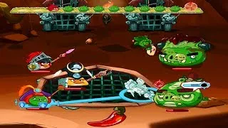 Angry Birds Epic - CAVE Battle With Porky Prince (1080p)