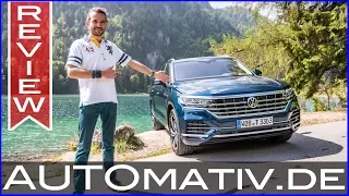 VW Touareg 3.0 V6 TDI Elegance mit 286 PS und 600 Nm (2018) Test und Fahrbericht