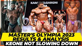 Master's Olympia 2023 results & analysis + What happened to Phil's mid section ? Keone Pearson
