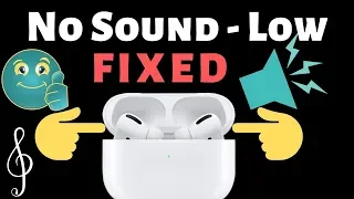 7 Fix AirPods Pro Connected But No Sound [Left/Right] 🔥  Quiet AirPods Pro Low Volume Issues