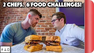 2 CHEFS. 6 FOOD CHALLENGES! | Game Changers | Sorted Food