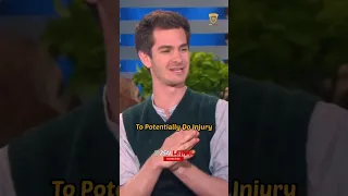 Andrew Garfield Does Backflip for Charity 🌟 #shorts #andrewgarfield #andrewgarfieldspiderman