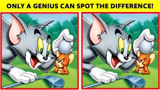 I BET YOU CAN'T FIND THE DIFFERENCE! | 100% WILL FAIL | TOM & JERRY PUZZLE| BRIGHT VIBES