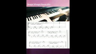 Boogie Woogie Hanon #16 (Leo Alfassy)with score