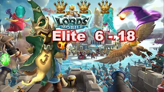 Lords Mobile 6 - 18 Elite 3 Stars