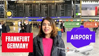 Frankfurt Airport first time travel | Germany Airport Info | Travel and Arrival in Germany
