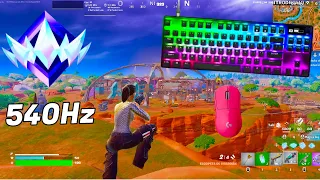 SteelSeries Apex Pro TKL ASMR 😴 Solo Gameplay 🏆 Satisfying Keyboard Fortnite 360 FPS 4K