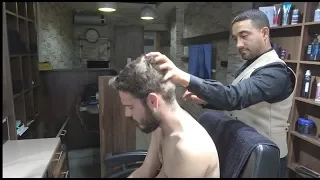 Amazing Head Massage, Body Massage and Face Massage By Turkish Barber