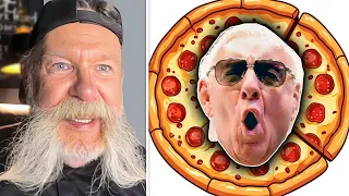 Dutch Mantell Watches Drunk RIC FLAIR Getting Thrown Out of a Pizza Joint!